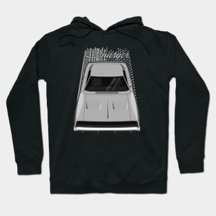 Dodge Charger 1968 - Silver Hoodie